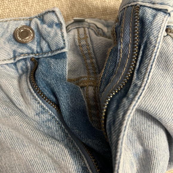 DYNAMITE baggy jeans. HIGH WAISTED - Picture 5 of 5